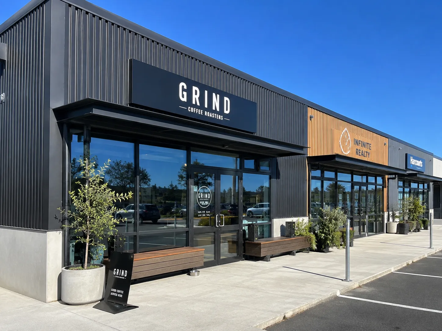 A retail shop fit-out completed by Finer Builds.