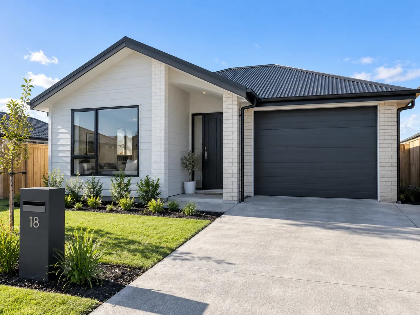 A minor dwelling exterior finished by Finer Builds.